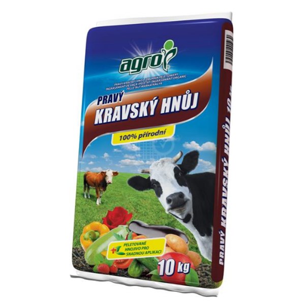 Kravský hnoj agro cs 10KG čisto prírodné