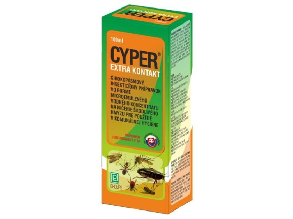 Cyper extra kontakt na komáre 100ml